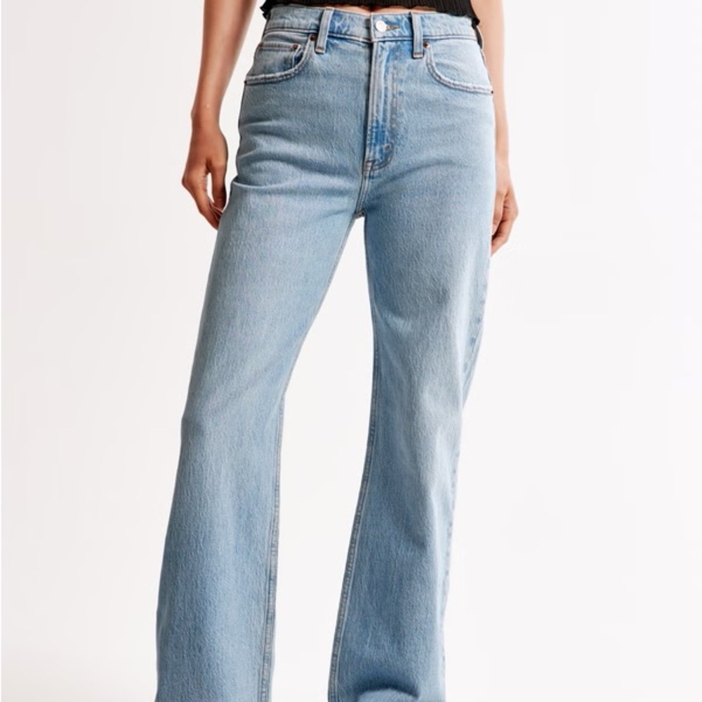 Abercrombie & Fitch Light Blue Flare Jeans